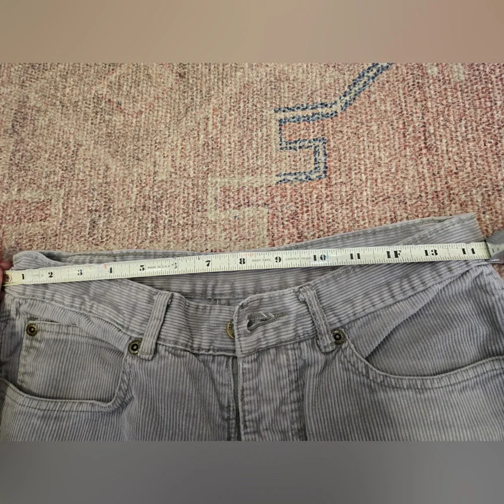 Cordon Blue vintage 80’s men’s grey corduroy pants size 32x28